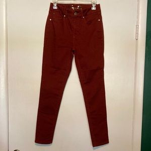 Rust Skinny Jeans